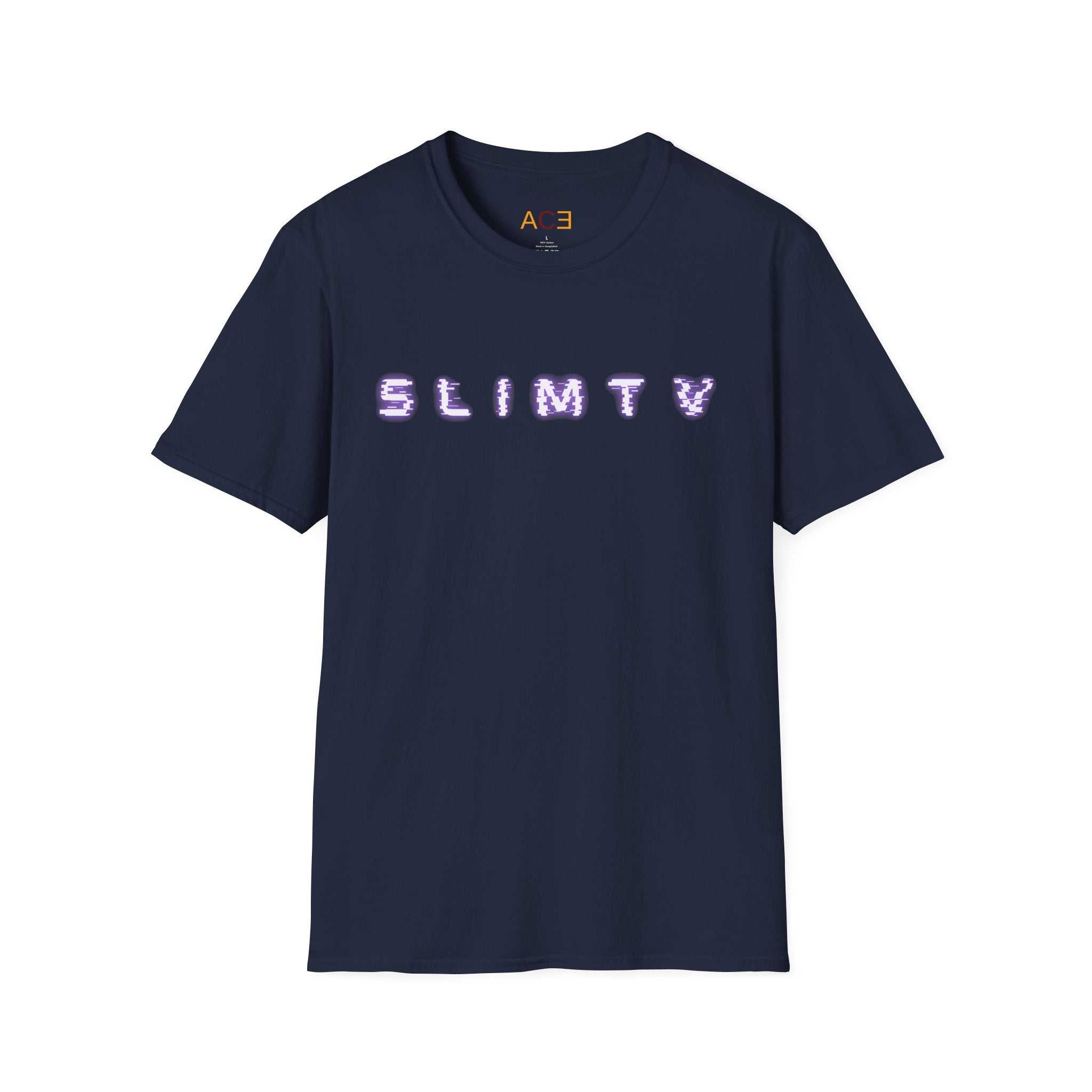 Slim TV Glitch Unisex T-Shirt