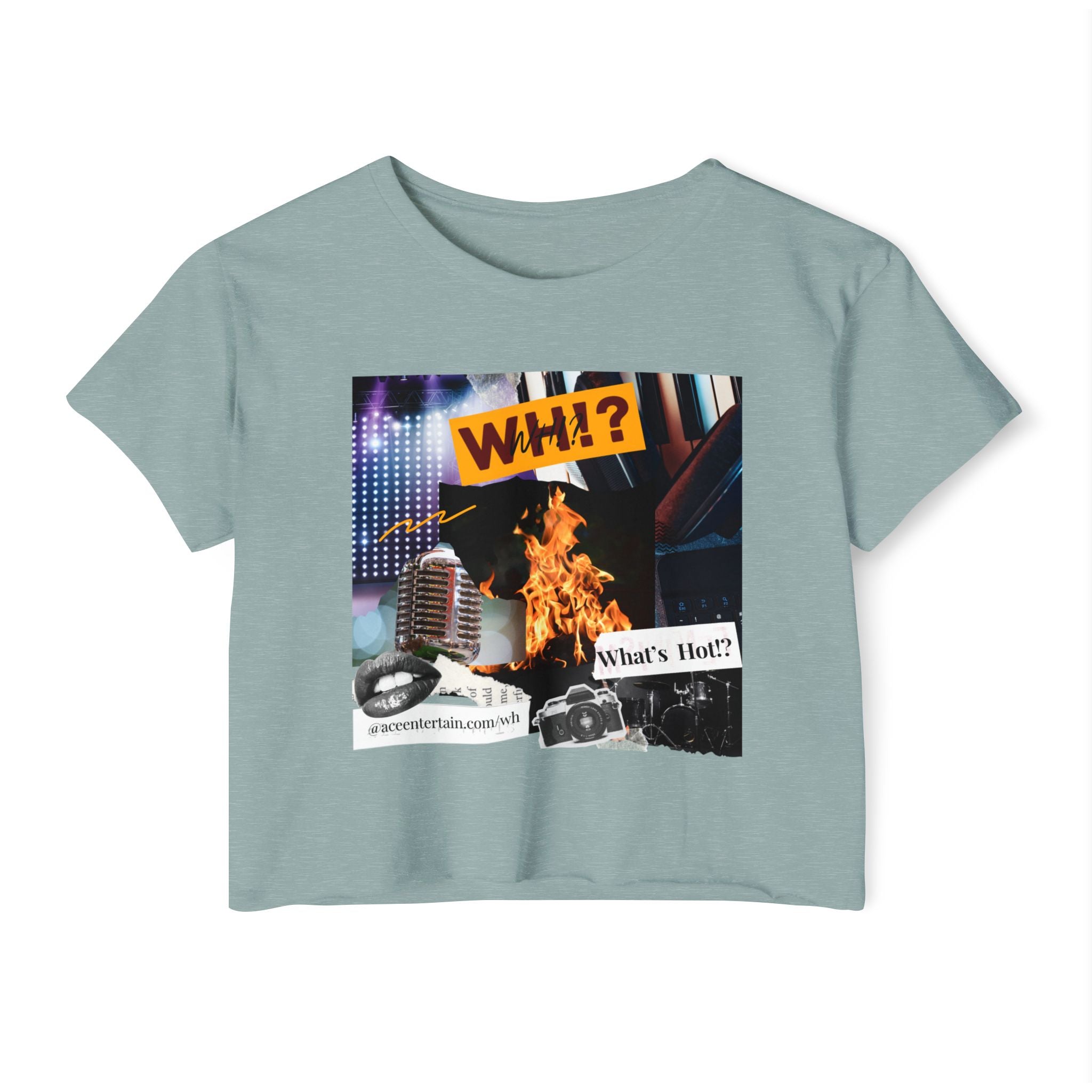 What's Hot? Mag Crop Top