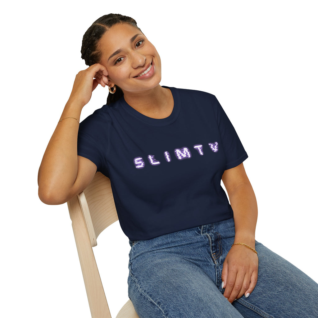 Slim TV Glitch Unisex T-Shirt