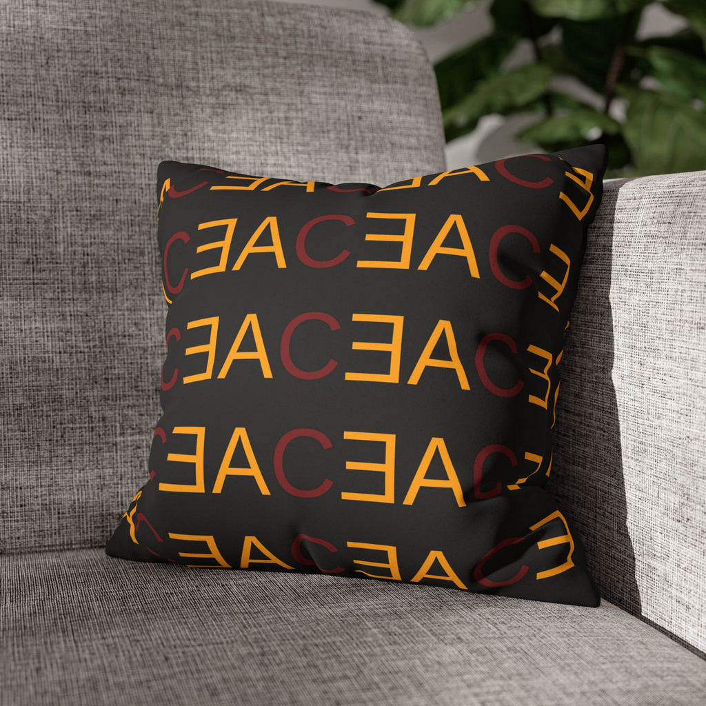 Faux Suede Square Pillowcase