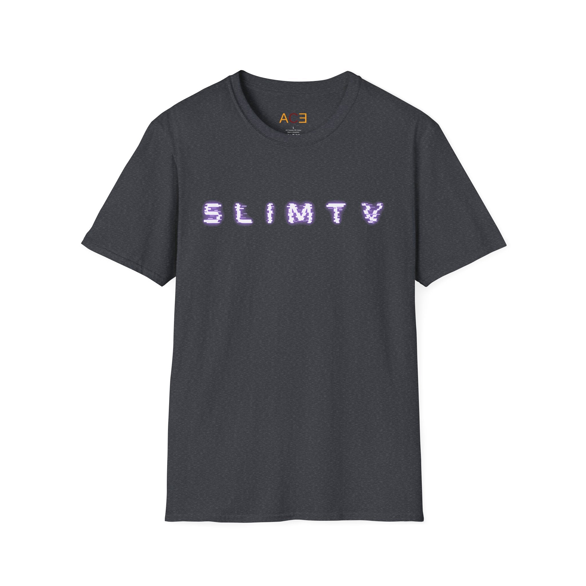 Slim TV Glitch Unisex T-Shirt