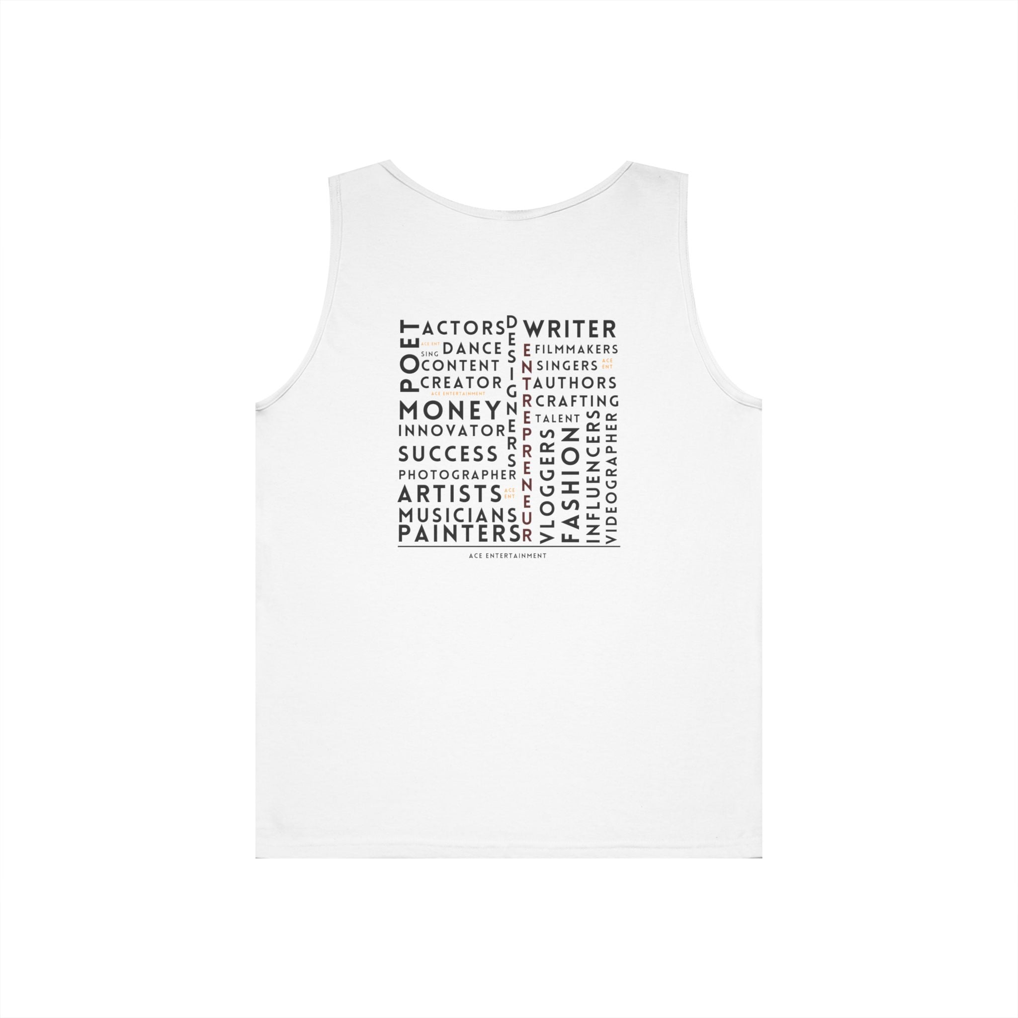 ACE Creatives Word-Cloud Tank Top