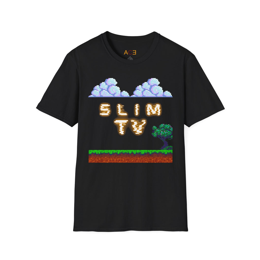Slim TV Game On t-shirt