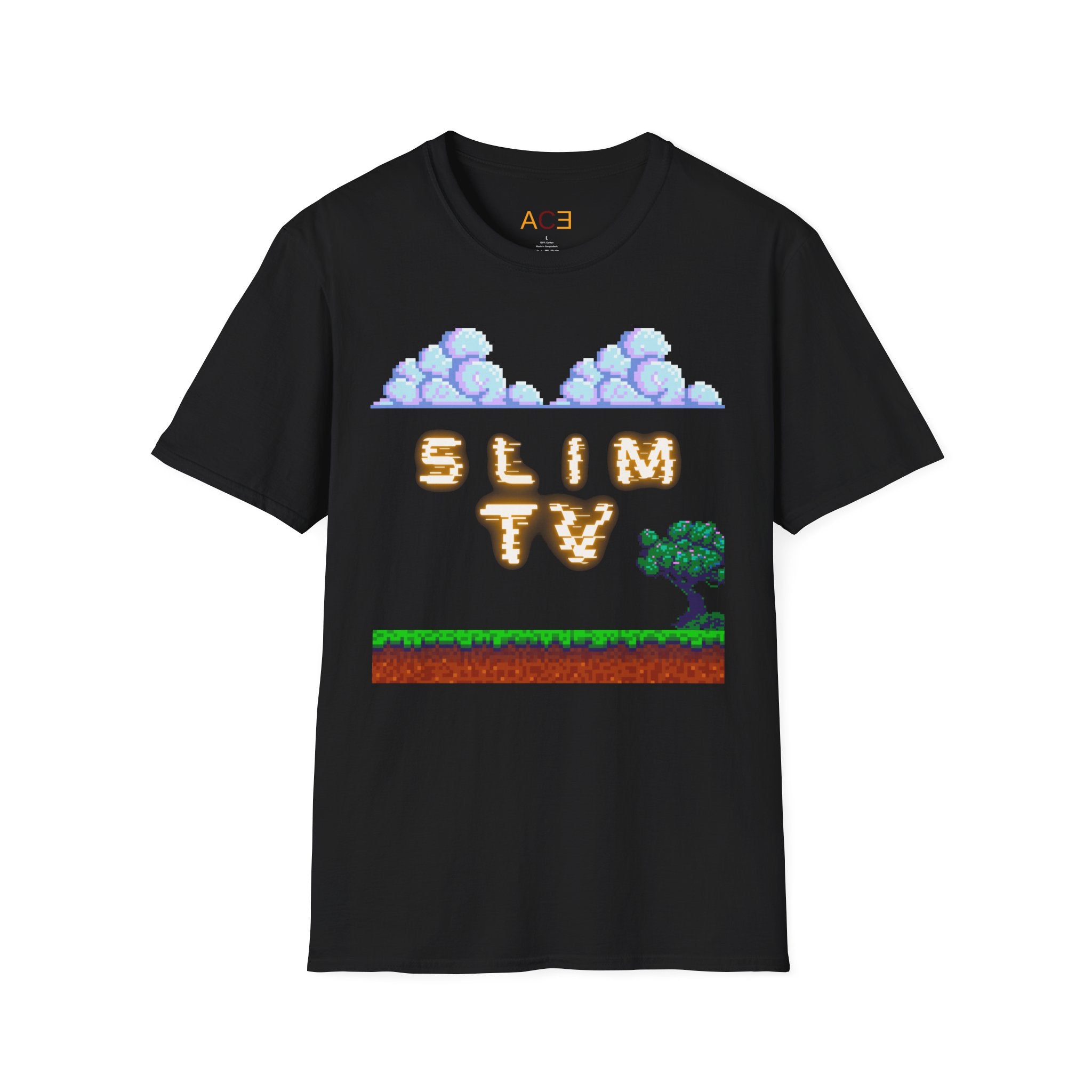 Slim TV Game On t-shirt