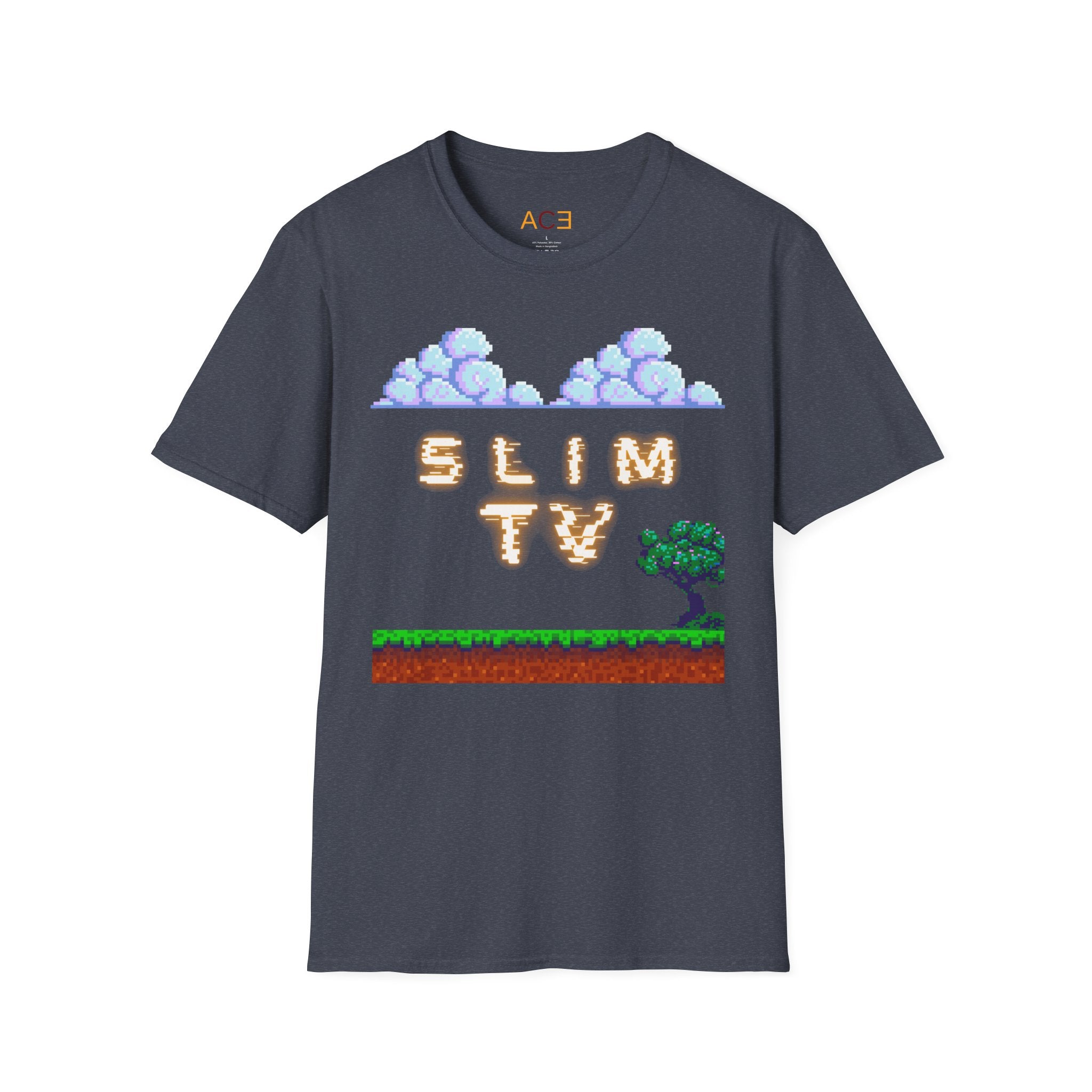Slim TV Game On t-shirt