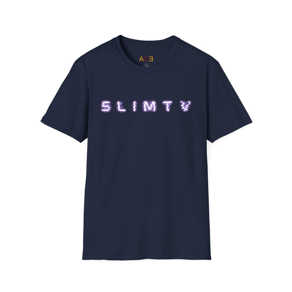 Slim TV Glitch Unisex T-Shirt