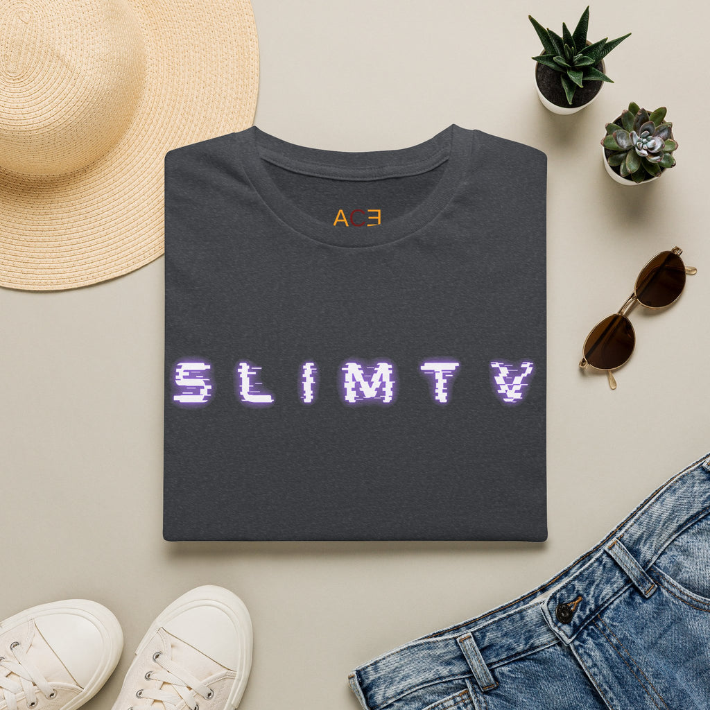 Slim TV Glitch Unisex T-Shirt