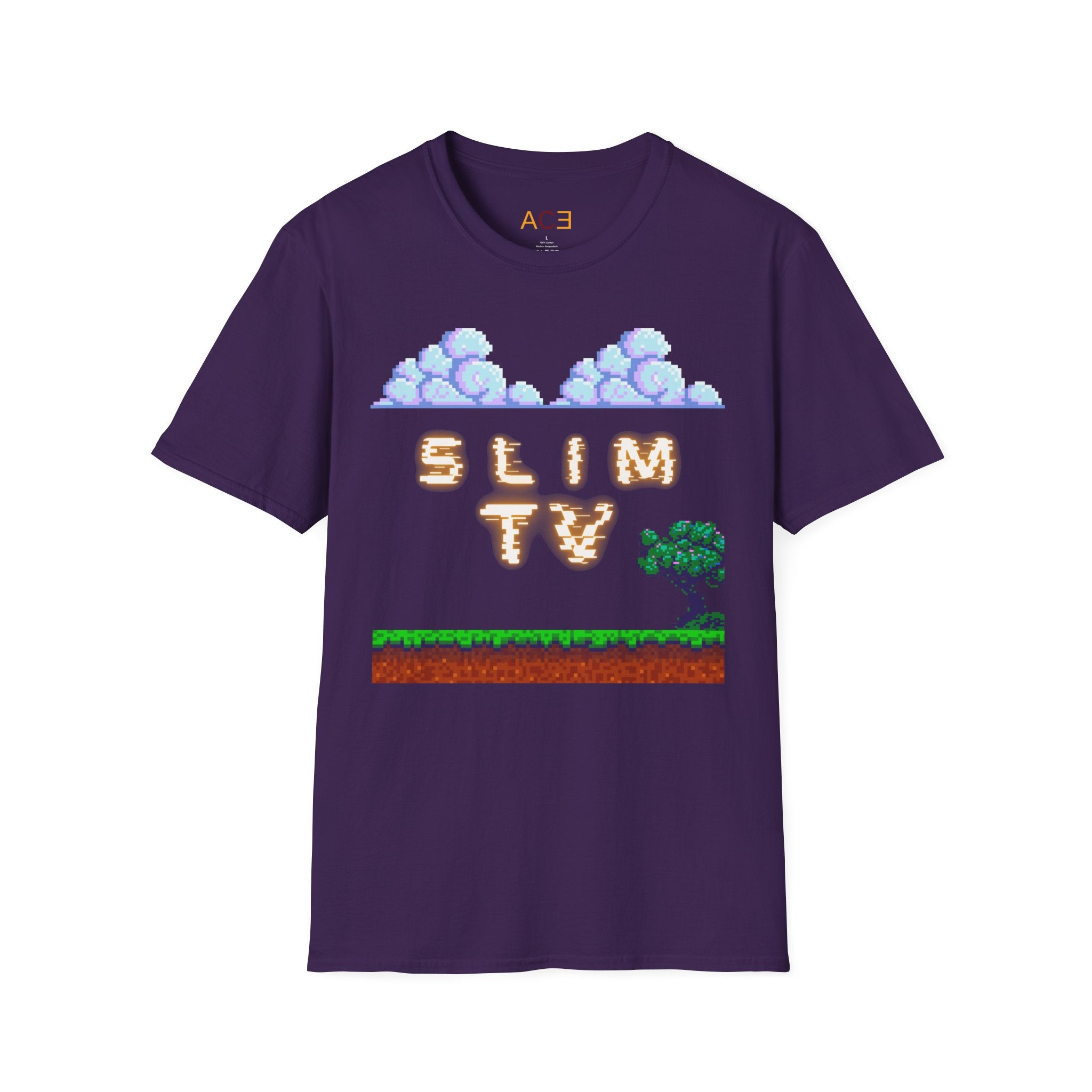 Slim TV Game On t-shirt