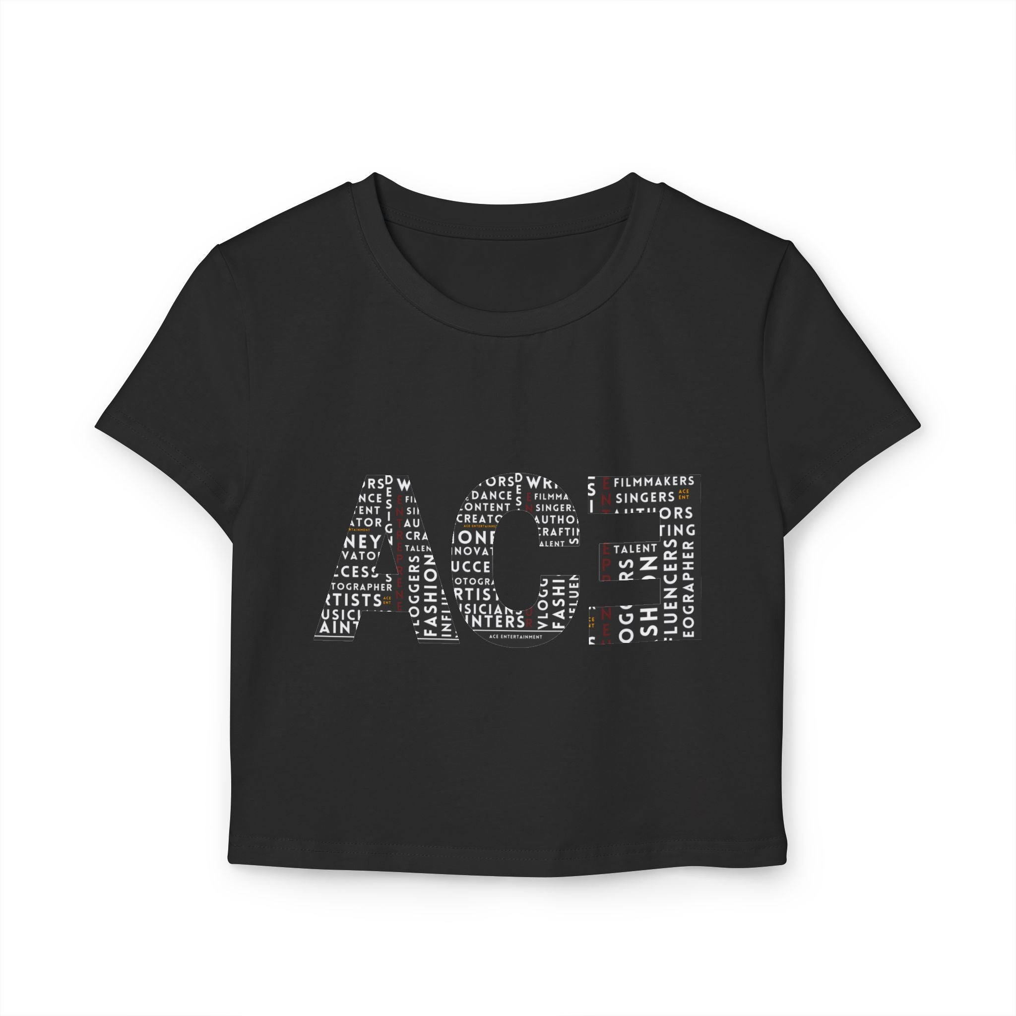 ACE Word Crop Top