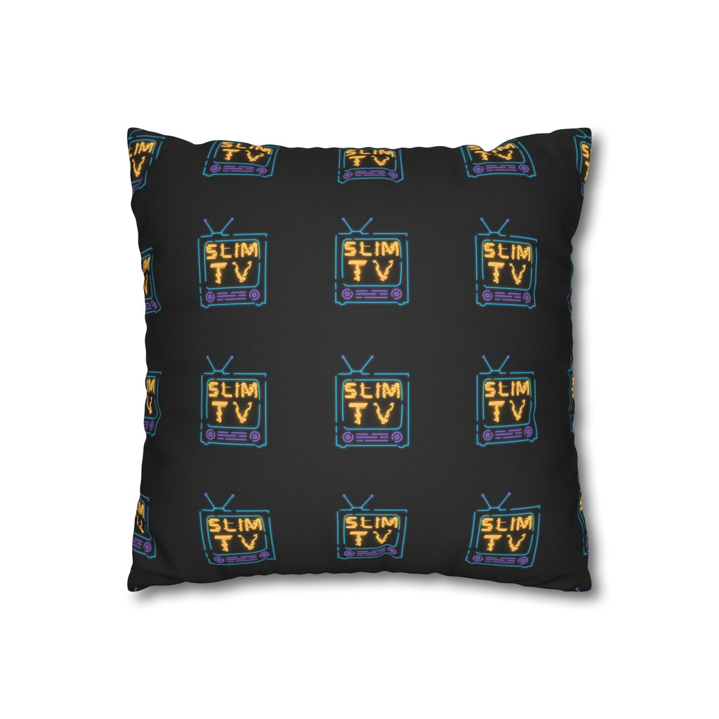 Slim Tv Suede Square Pillowcase