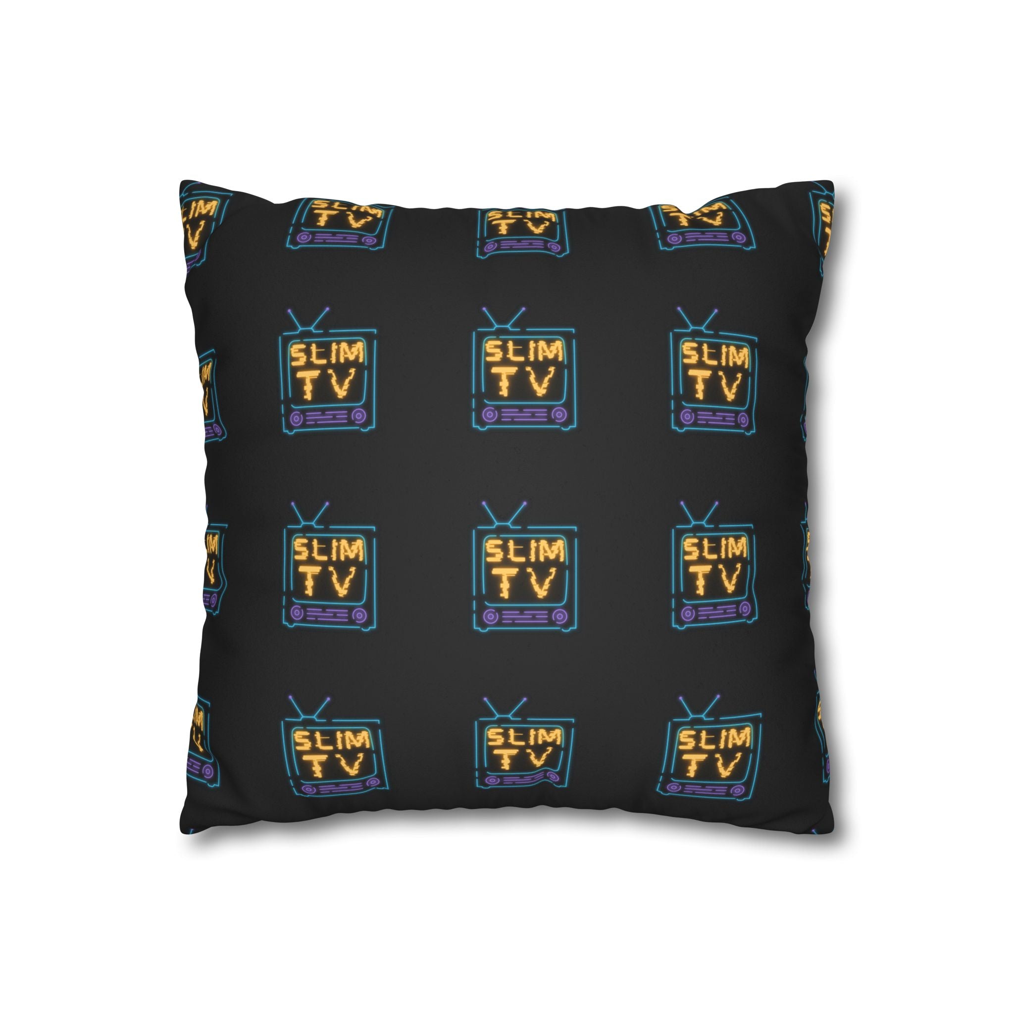 Slim Tv Suede Square Pillowcase