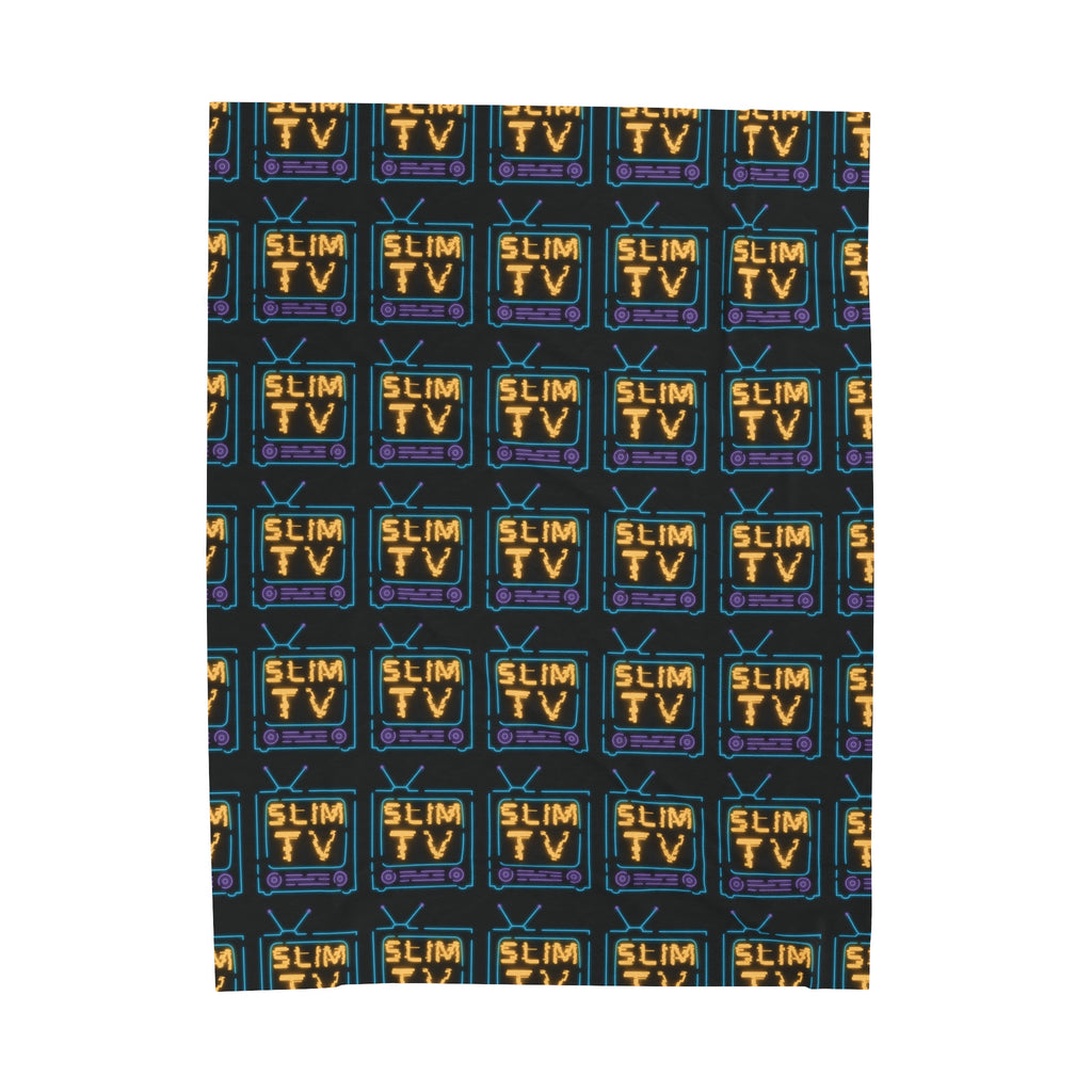 SlimTV Vibes Velveteen Plush Blanket