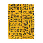 Plush Blanket - Talent of All Kinds Design