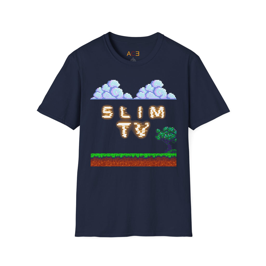 Slim TV Game On t-shirt