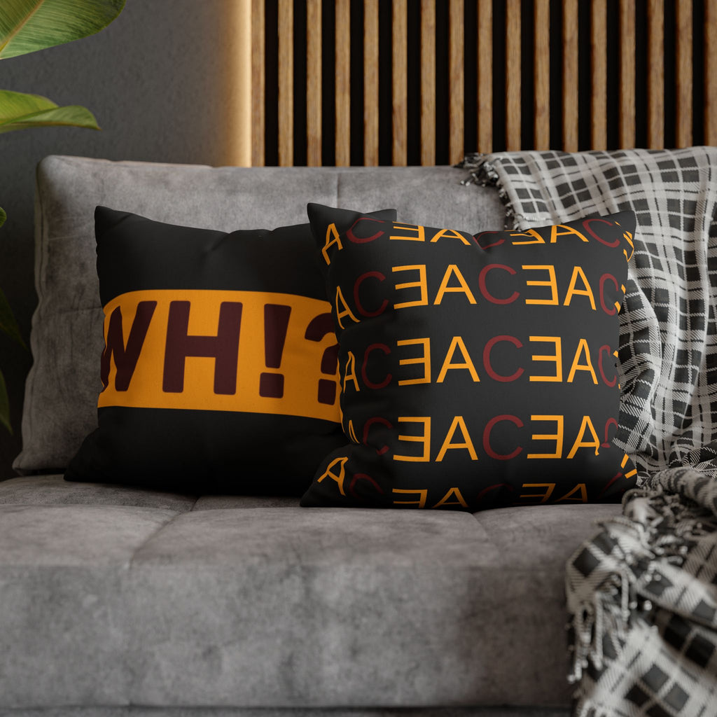 Faux Suede Square Pillowcase