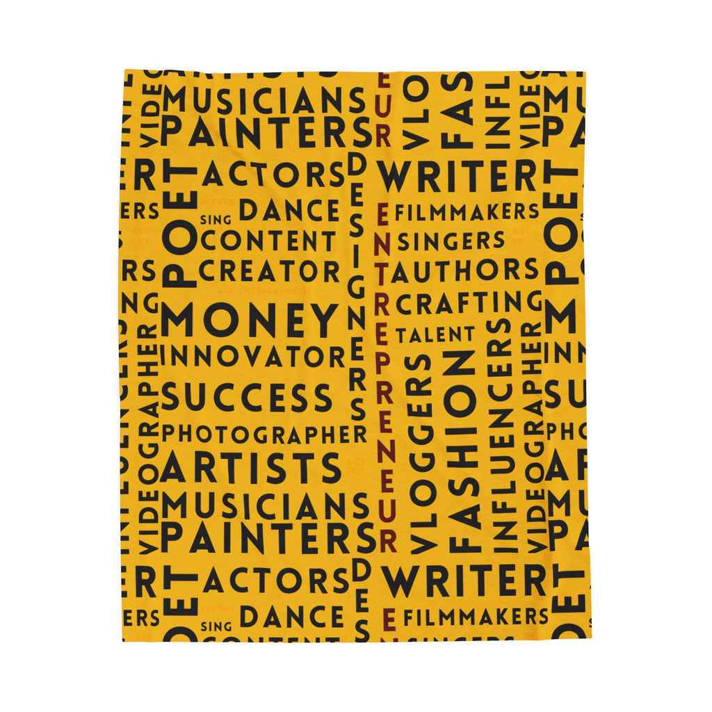 Plush Blanket - Talent of All Kinds Design