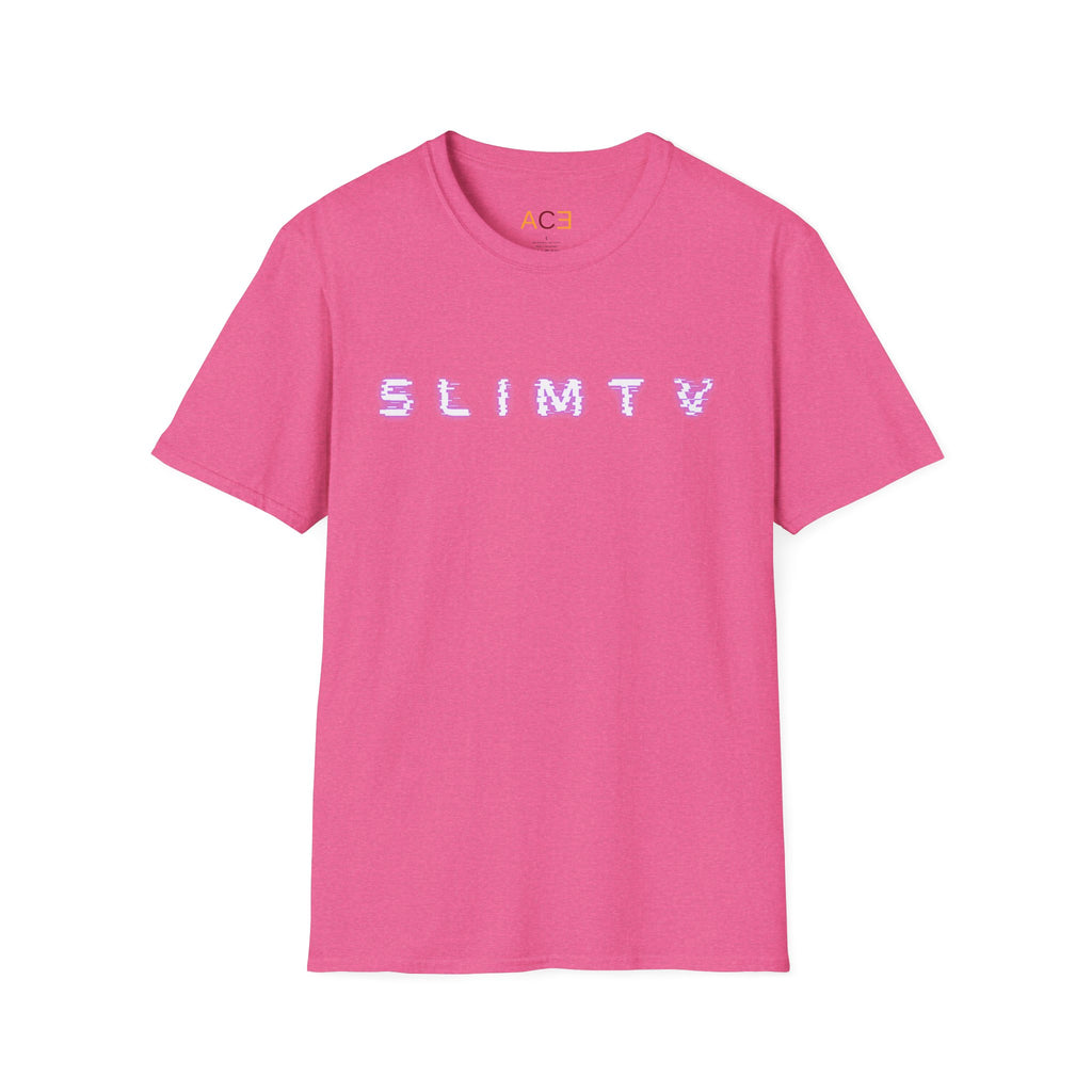 Slim TV Glitch Unisex T-Shirt