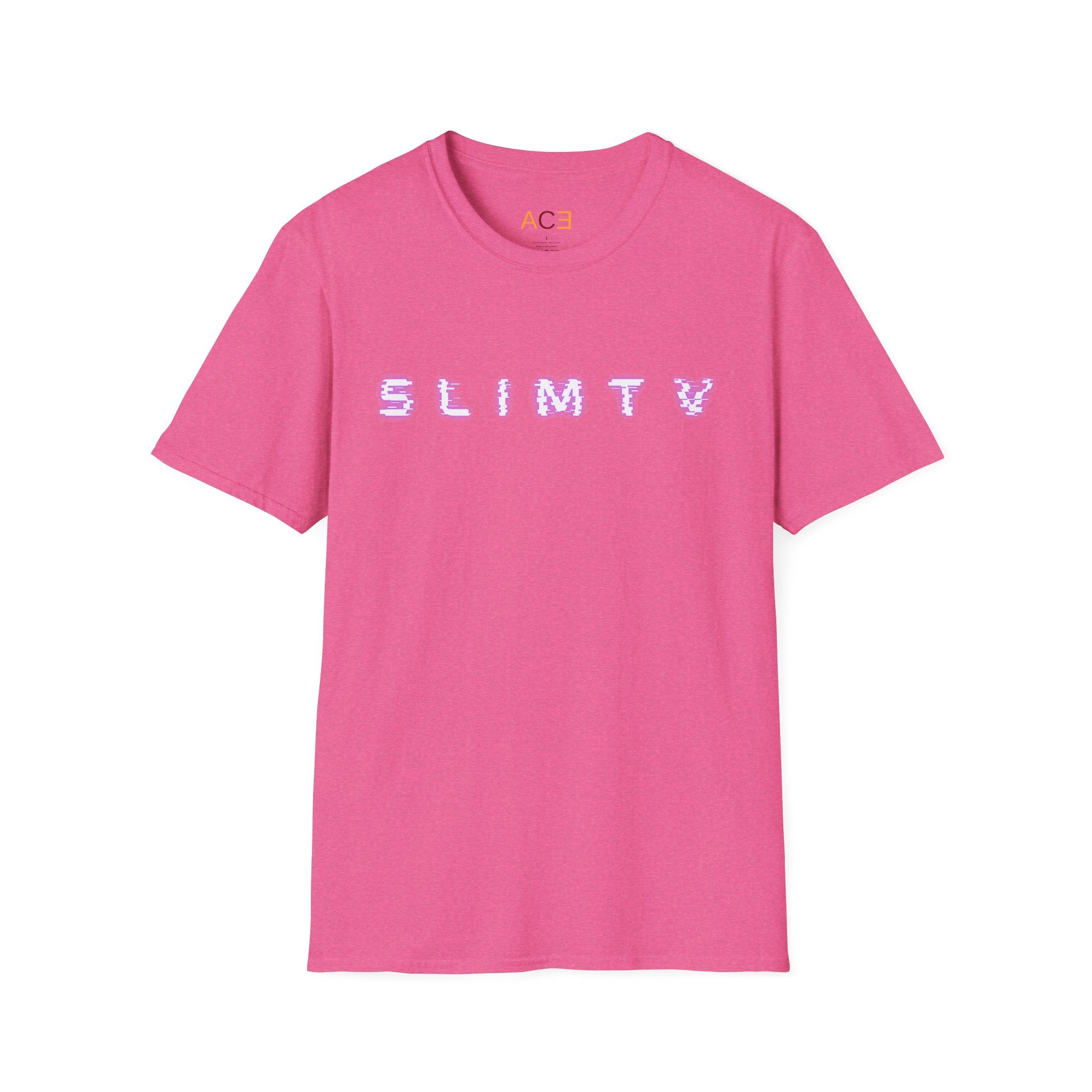 Slim TV Glitch Unisex T-Shirt