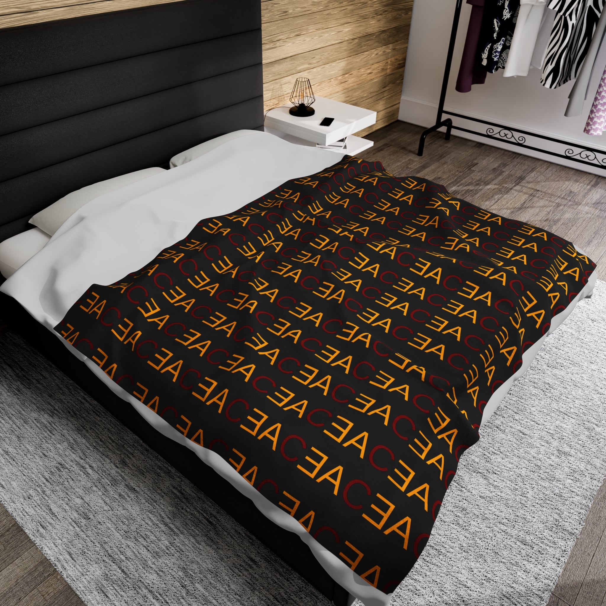 ACE Vibes Velveteen Plush Blanket