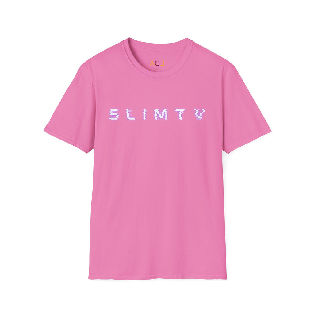 Slim TV Glitch Unisex T-Shirt