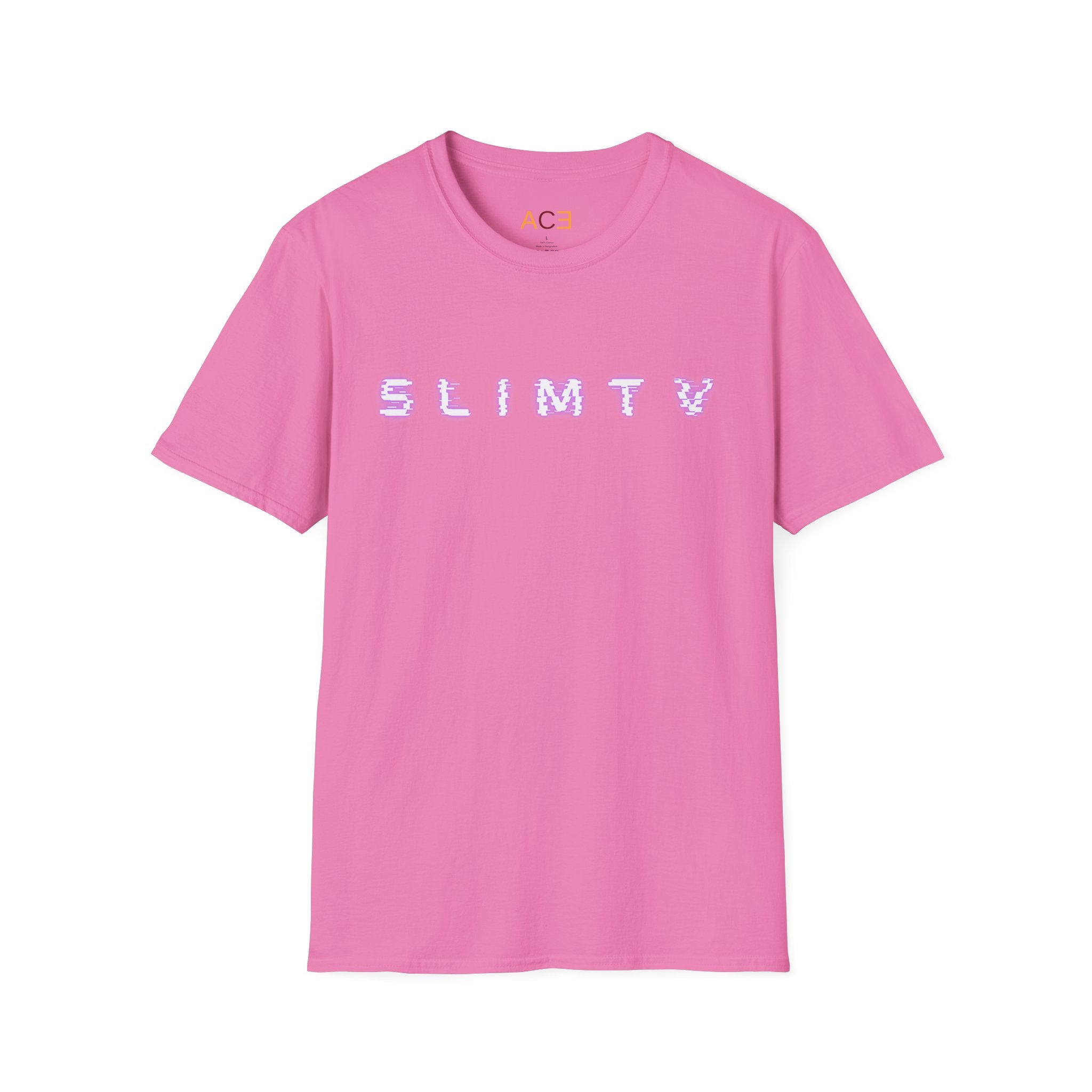Slim TV Glitch Unisex T-Shirt