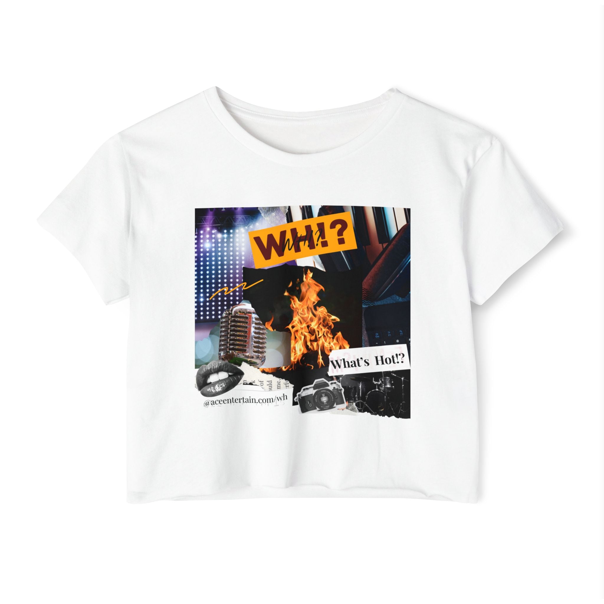 What's Hot? Mag Crop Top