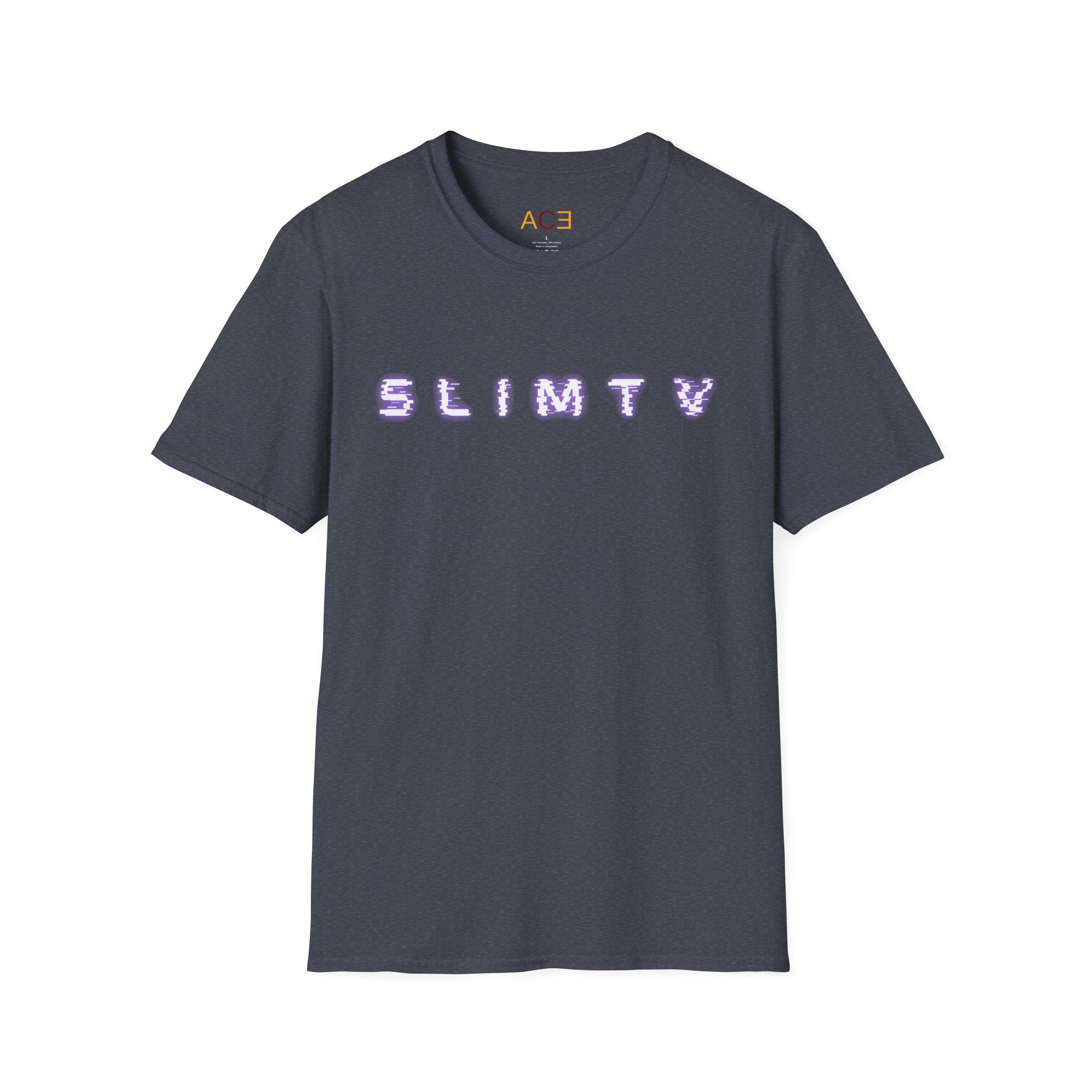 Slim TV Glitch Unisex T-Shirt