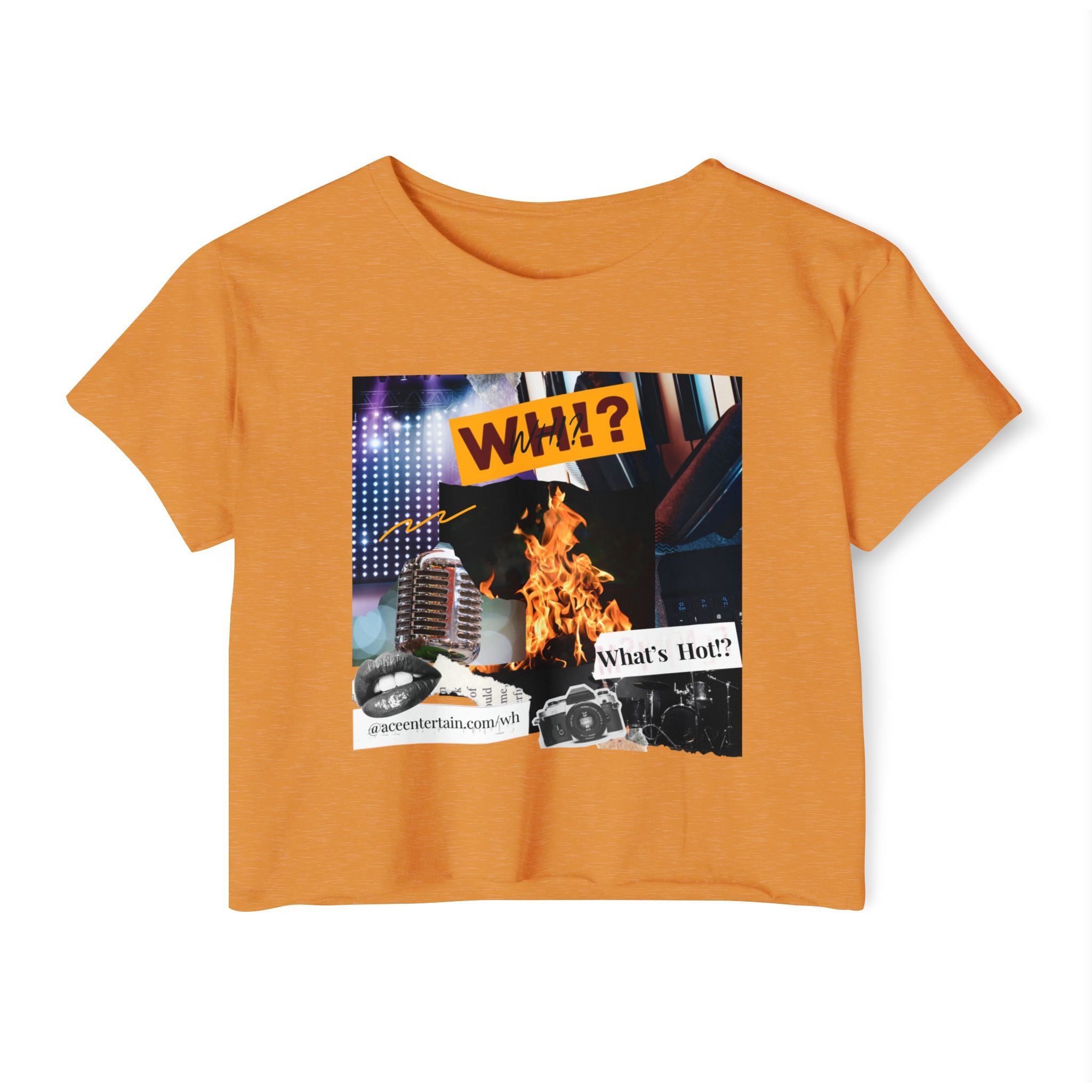 What's Hot? Mag Crop Top