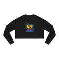 Slim TV Vibes Women's Cropped Sweatshirt