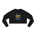 Slim TV Vibes Women's Cropped Sweatshirt