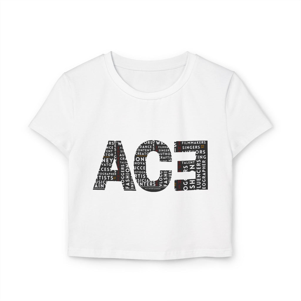 ACE Word Crop Top