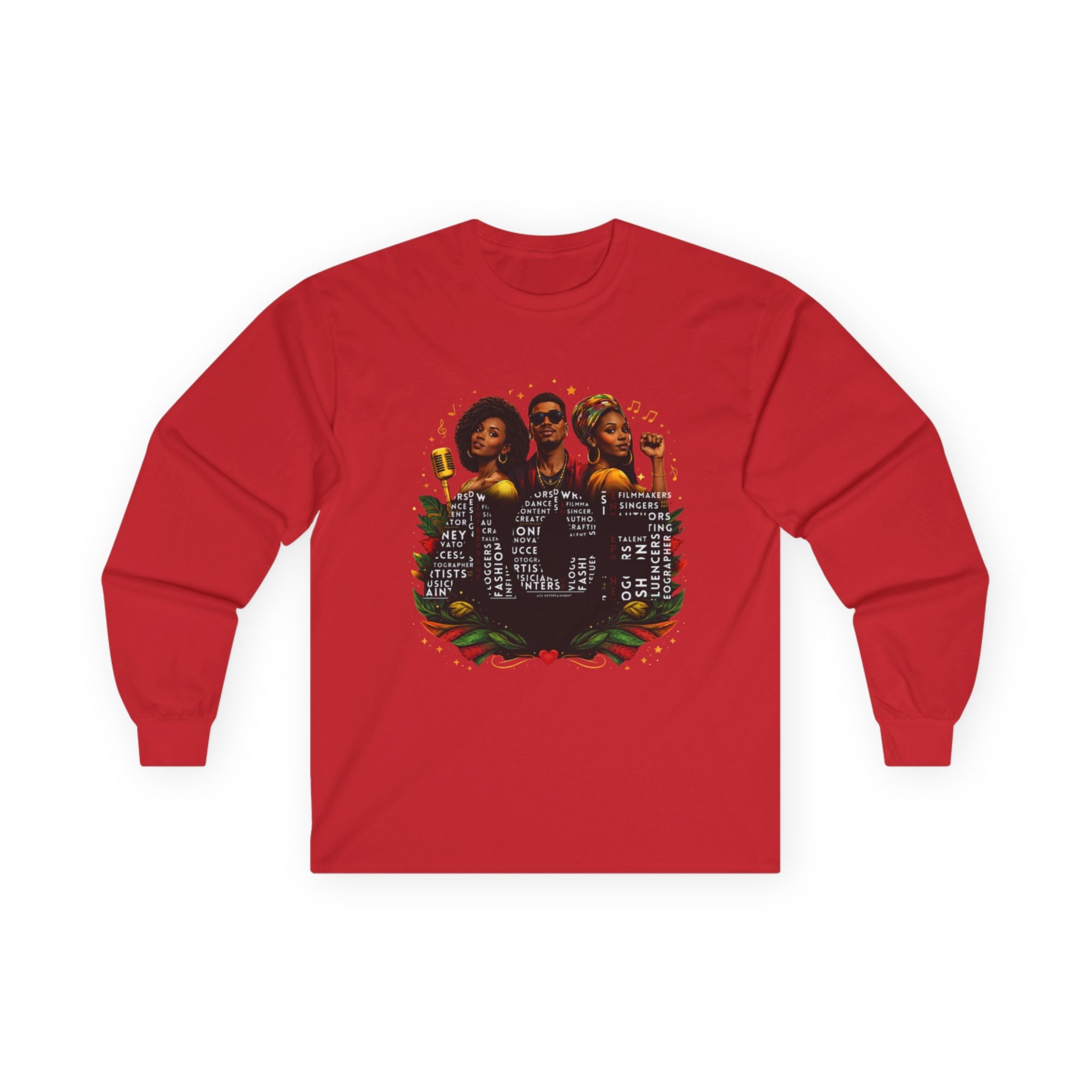 Black History Inspired Long Sleeve Shirt