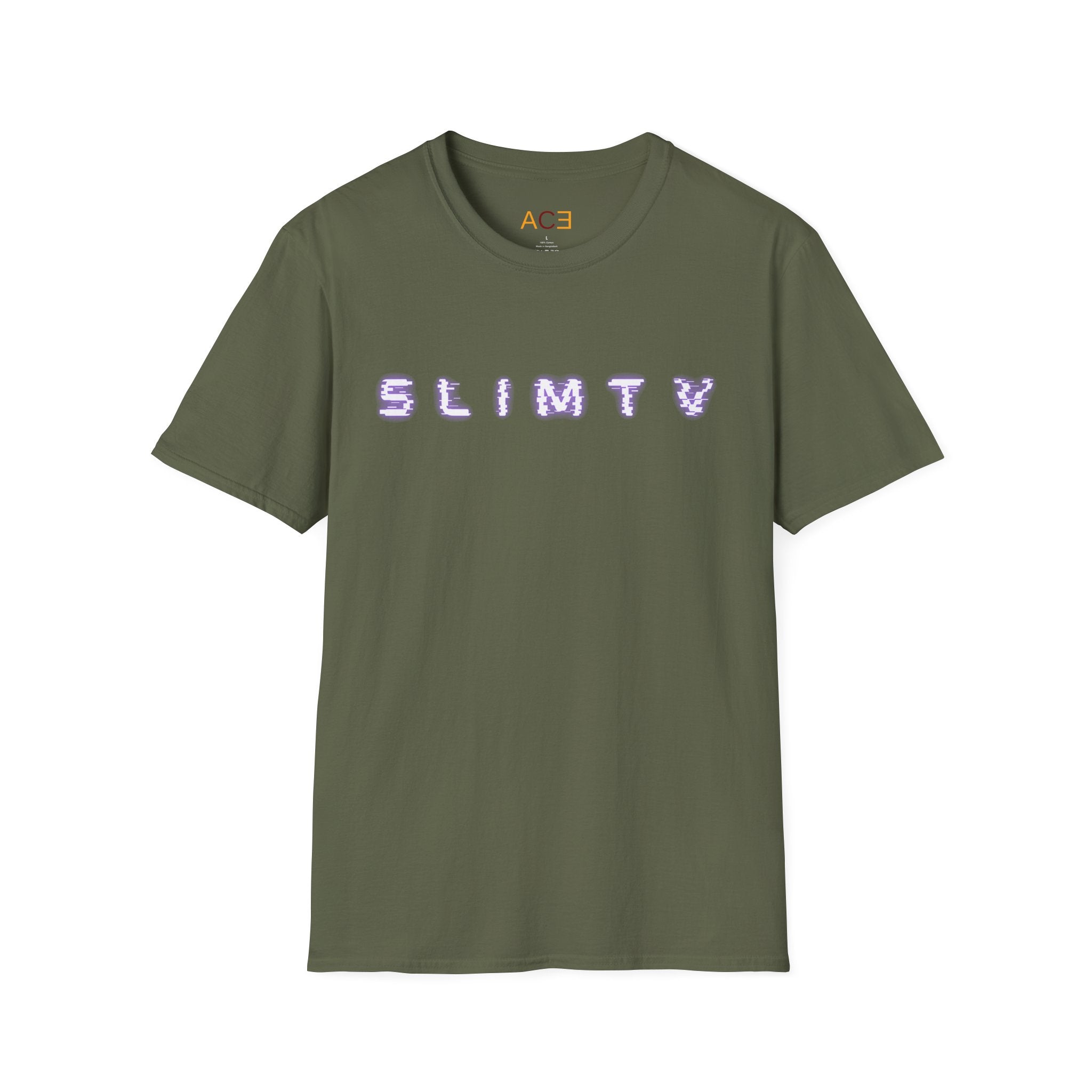 Slim TV Glitch Unisex T-Shirt