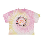 Women's Tie-Dye Crop Tee with Slim TV & What's Hot!?