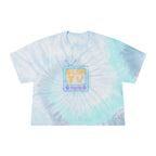 Women's Tie-Dye Crop Tee with Slim TV & What's Hot!?