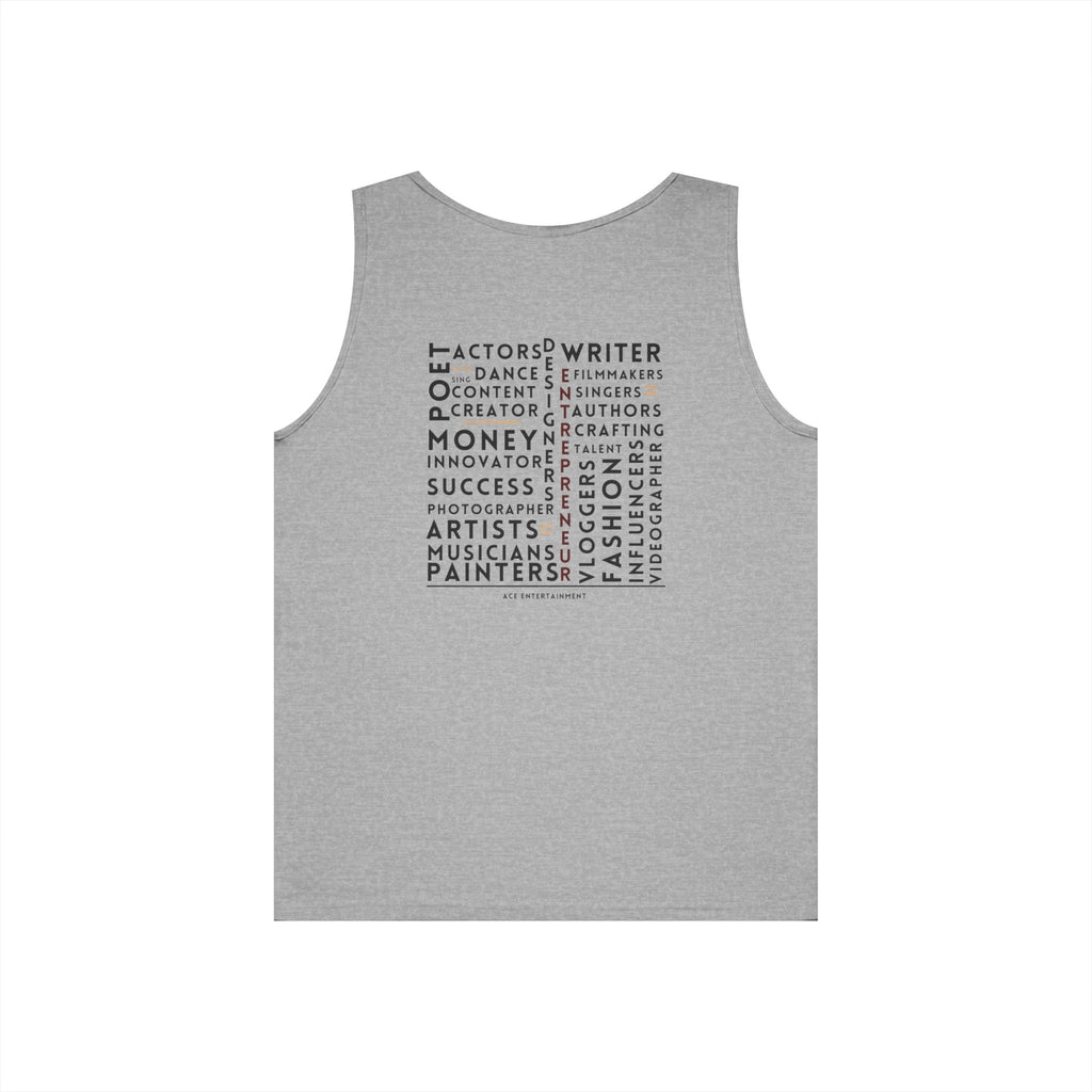 ACE Creatives Word-Cloud Tank Top
