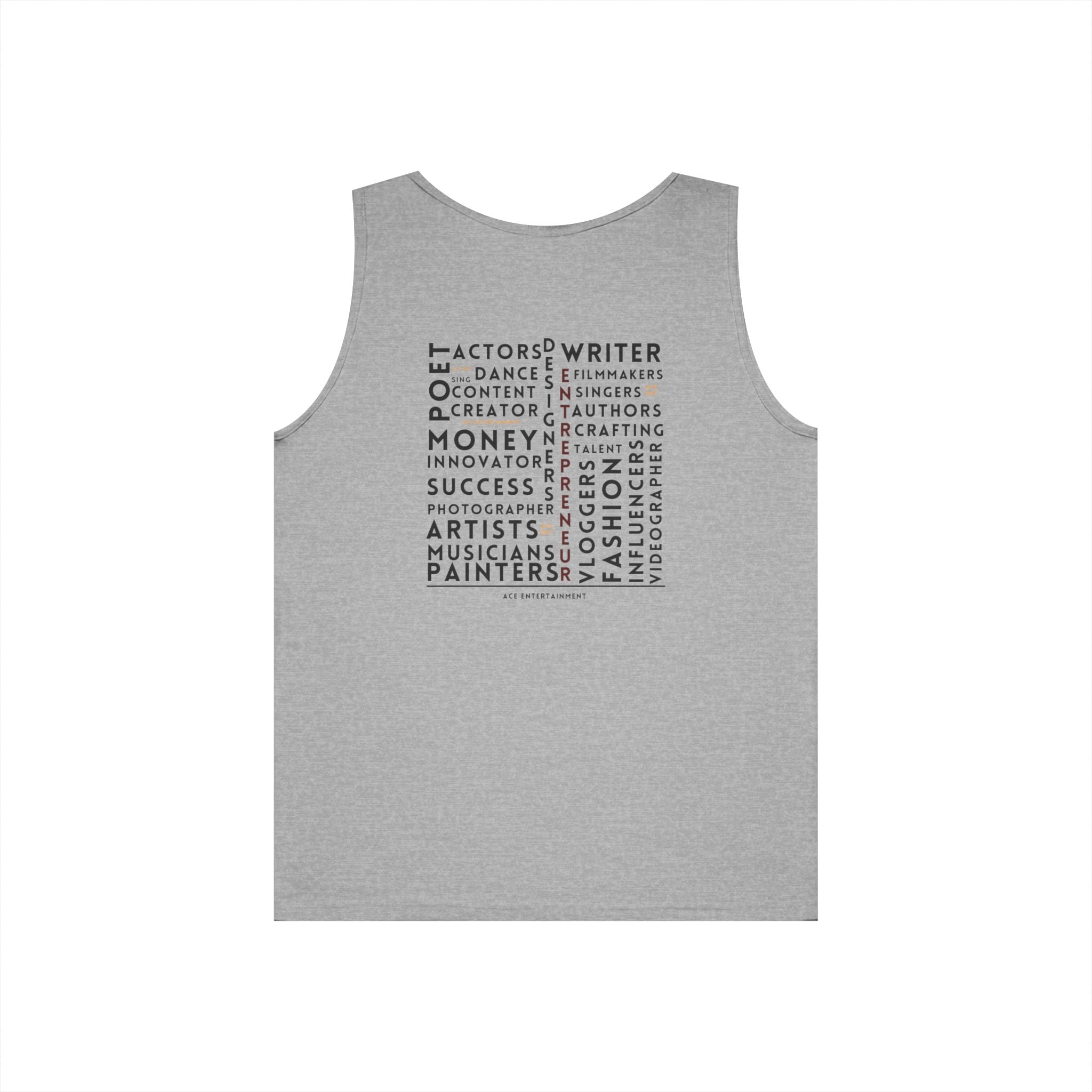 ACE Creatives Word-Cloud Tank Top