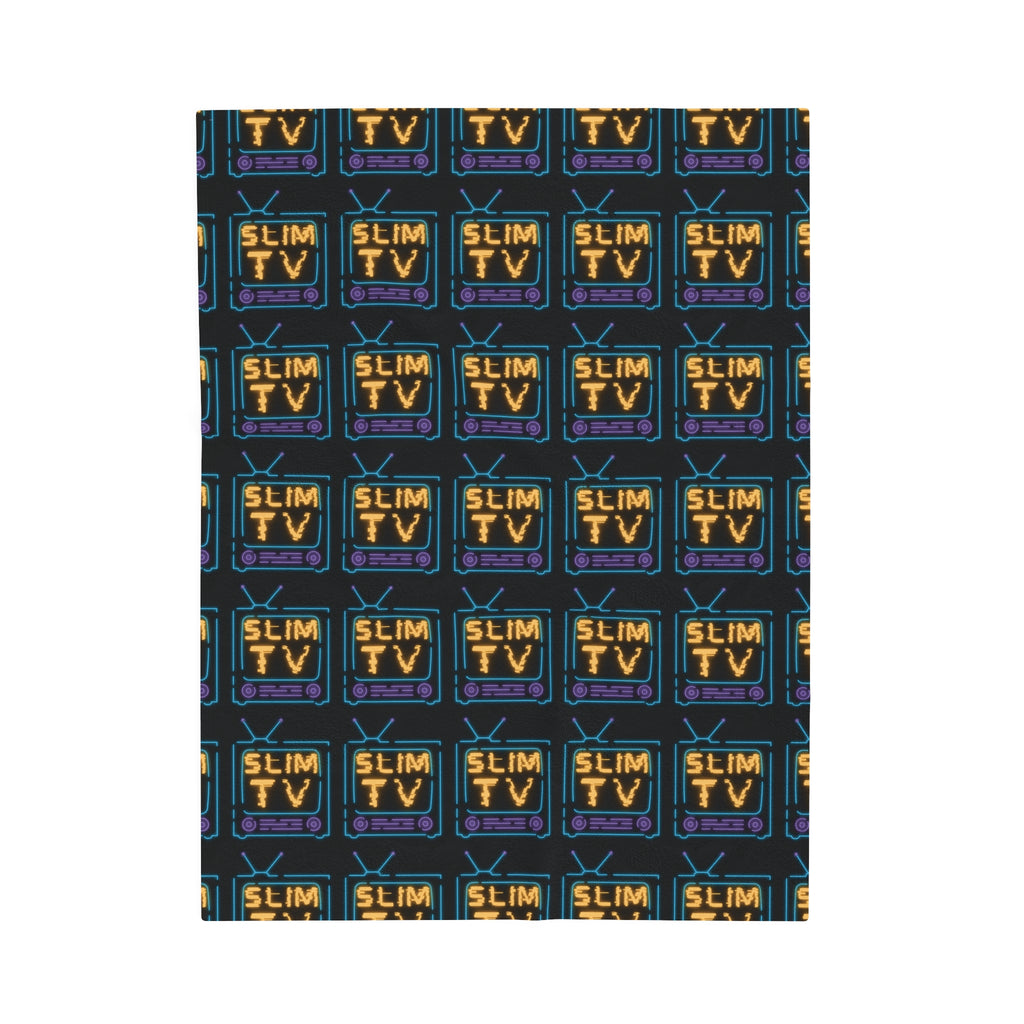 SlimTV Vibes Velveteen Plush Blanket