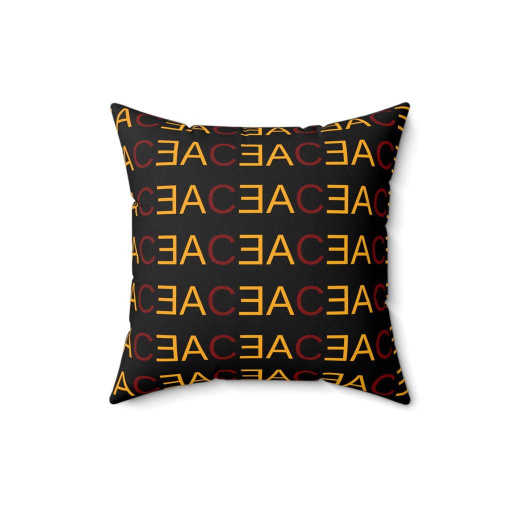 ACE OG Pattern Faux Suede Pillow