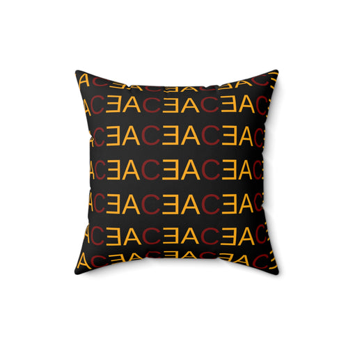 ACE OG Pattern Faux Suede Pillow