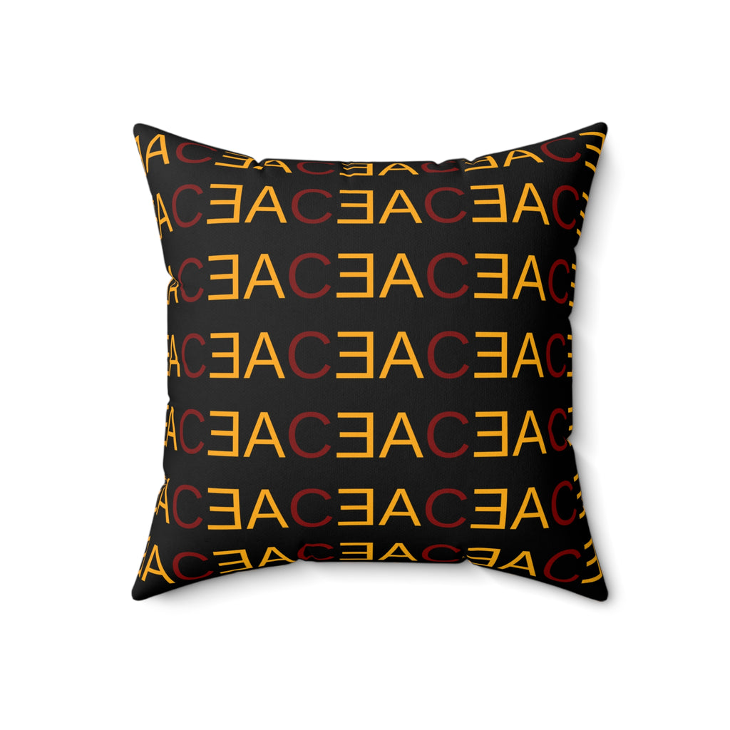 ACE OG Pattern Faux Suede Pillow