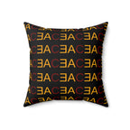 ACE OG Pattern Faux Suede Pillow