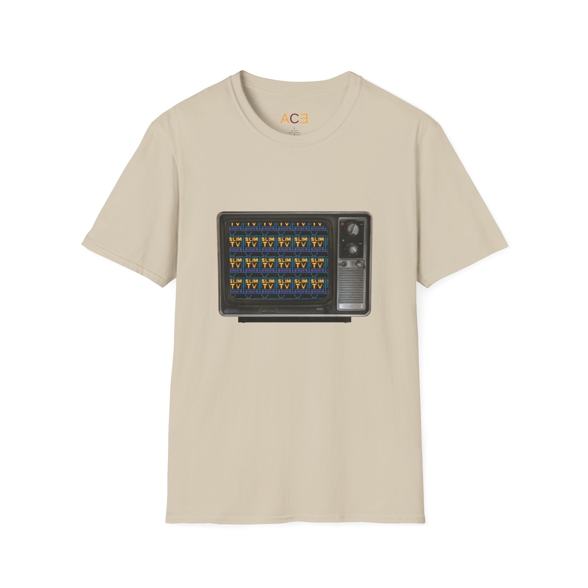 Slim TV Retro Graphic Unisex T-Shirt