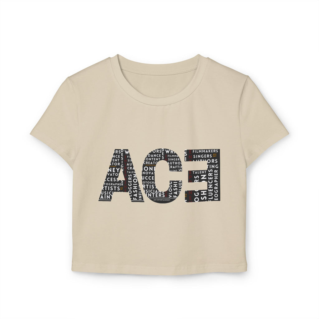 ACE Word Crop Top