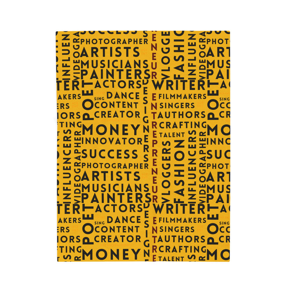 Plush Blanket - Talent of All Kinds Design