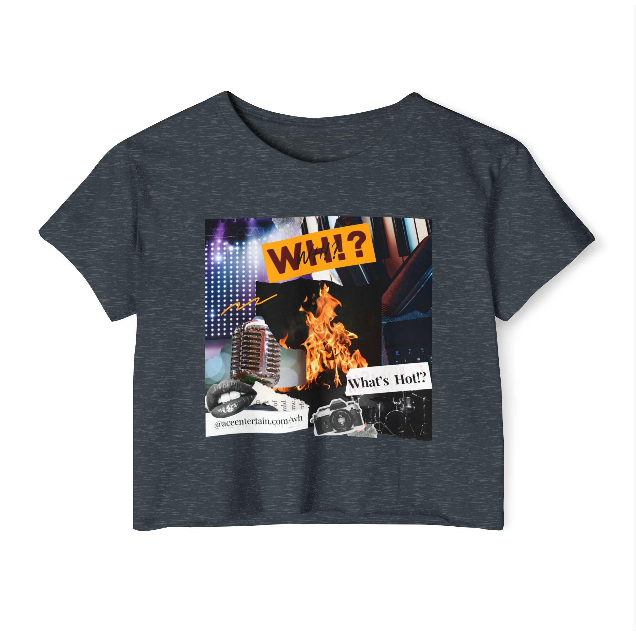 What's Hot? Mag Crop Top