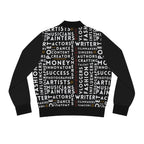 ACE Creative Collective Women's Bomber Jacket — Typography Back Print