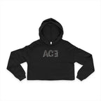 Cropped Hoodie with ACE Words