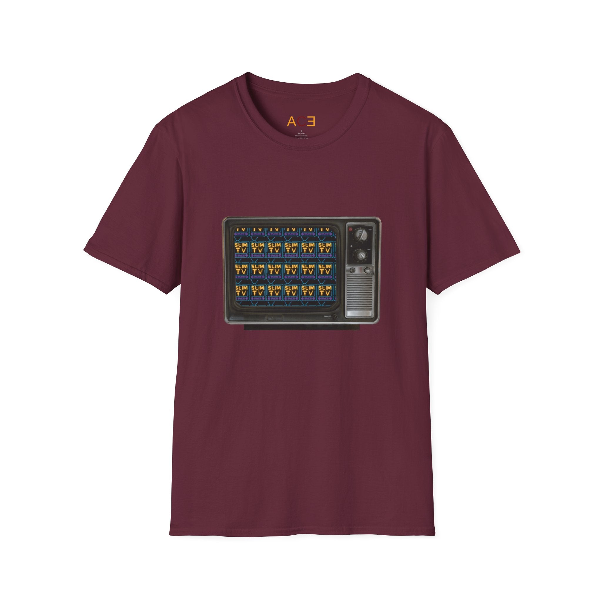 Slim TV Retro Graphic Unisex T-Shirt