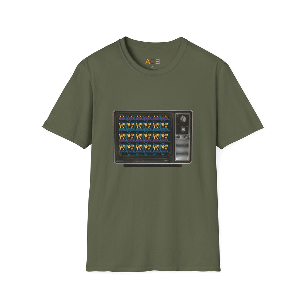 Slim TV Retro Graphic Unisex T-Shirt